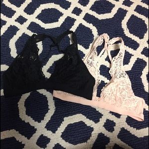 2 xhilaration bralettes NWOT