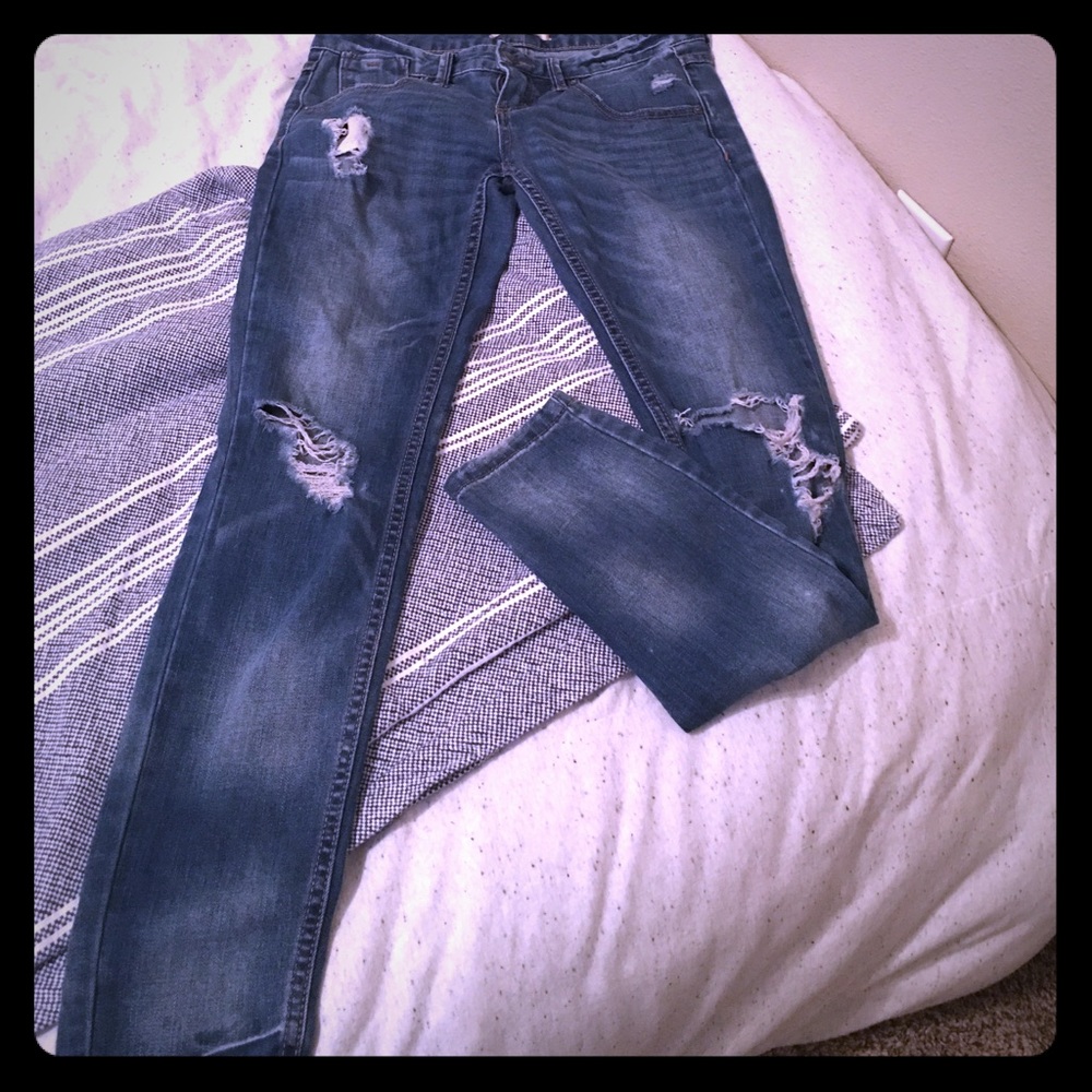 Free People skinny jeans