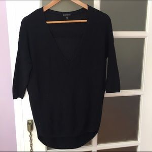 CLOSET CLOSING Express black Tunic top XS
