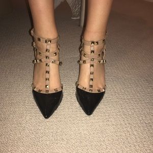 BCBG studded heels
