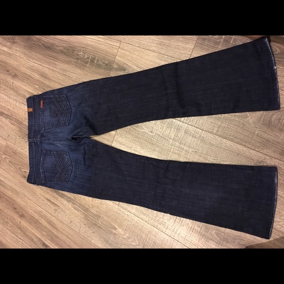 Seven jeans- boot cut size 27 - Picture 2 of 4