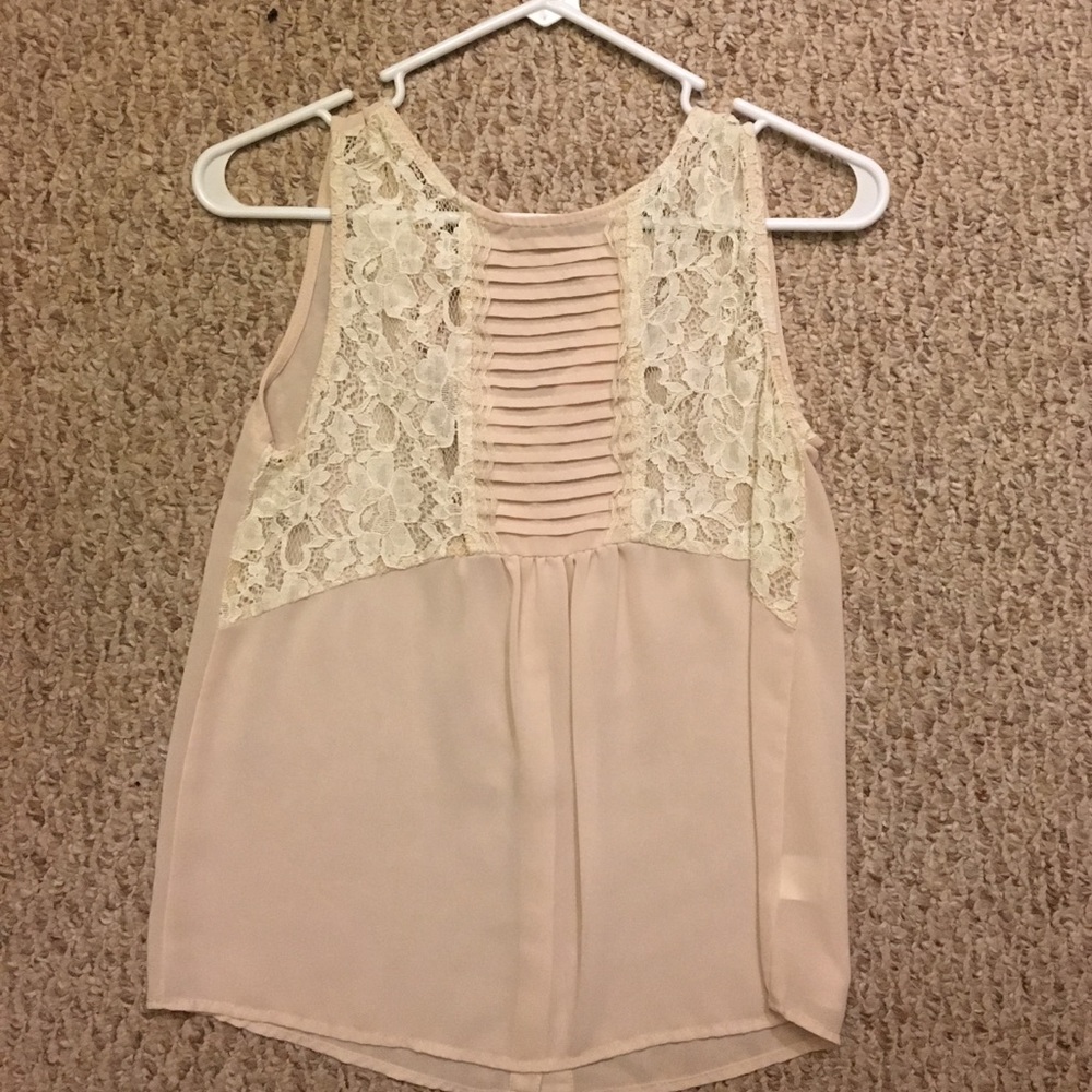 Haute Society Tan Blouse