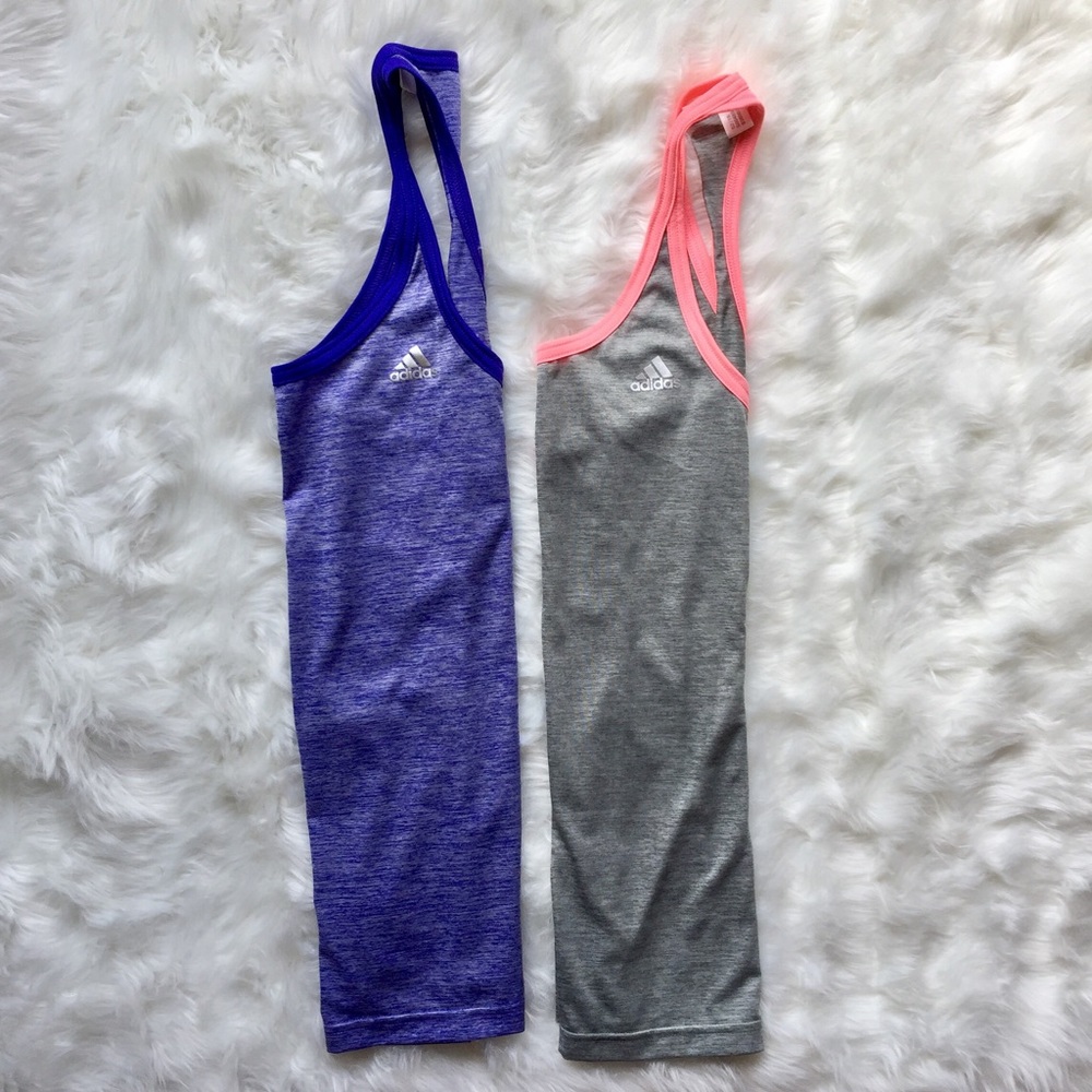 Adidas Climalite Tank Top Lot Of 2 Small
