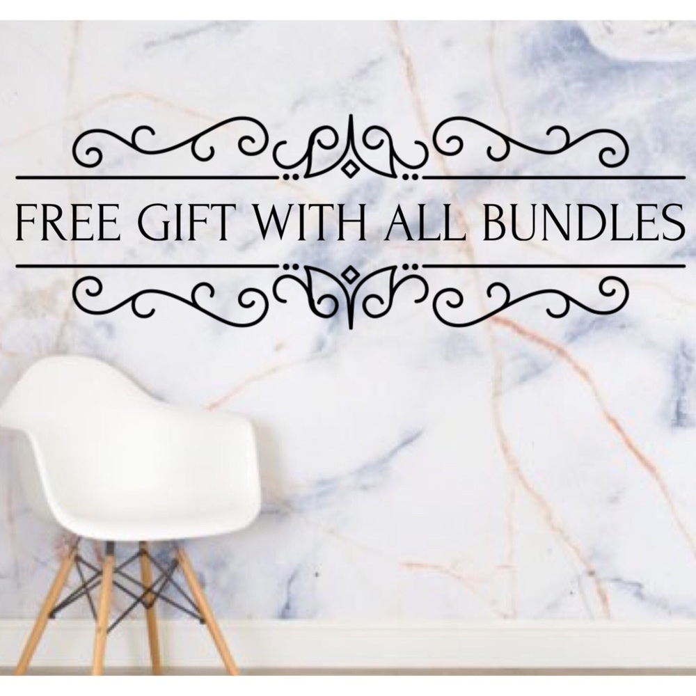 Free Gift with Bundles! Limited time only♥️