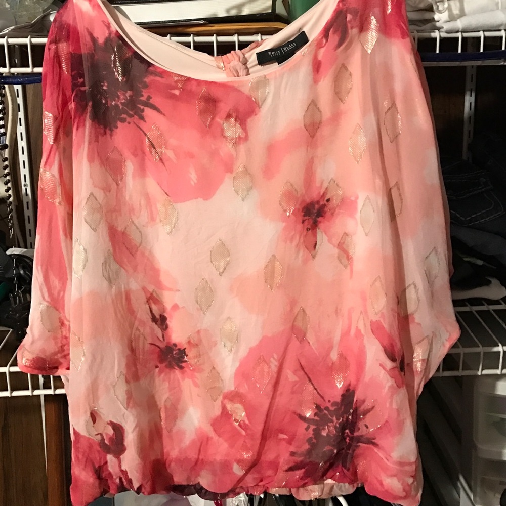 Gorgeous blouse from white and black SZ medium