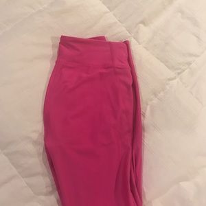 Under armor hot pink leggings