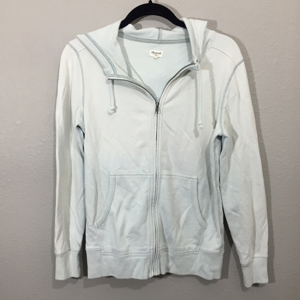 Madewell zip up sweater