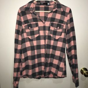 FOX pink flannel