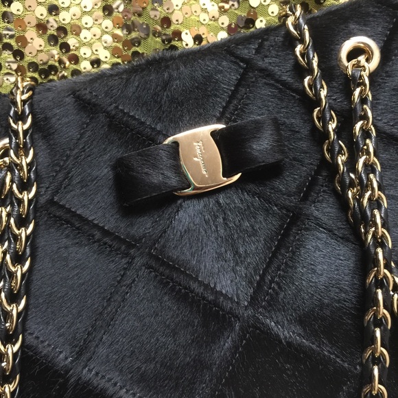 ❤️SOLD ❤️Salvatore Ferragamo Ginettebag - Picture 4 of 6