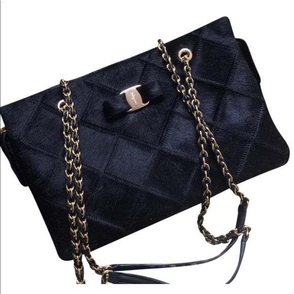 ❤️SOLD ❤️Salvatore Ferragamo Ginettebag - Picture 1 of 6