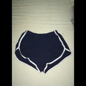 Navy Booty Shorts