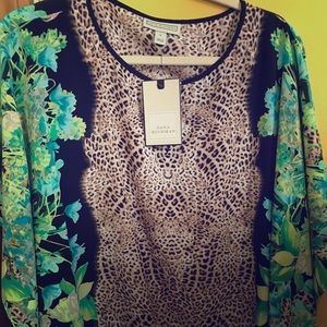NWT Dana Buchman Dolman shirt