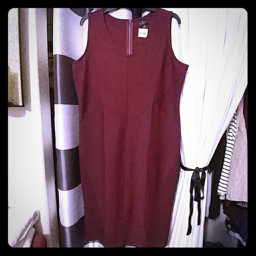 Brand new maroon dress