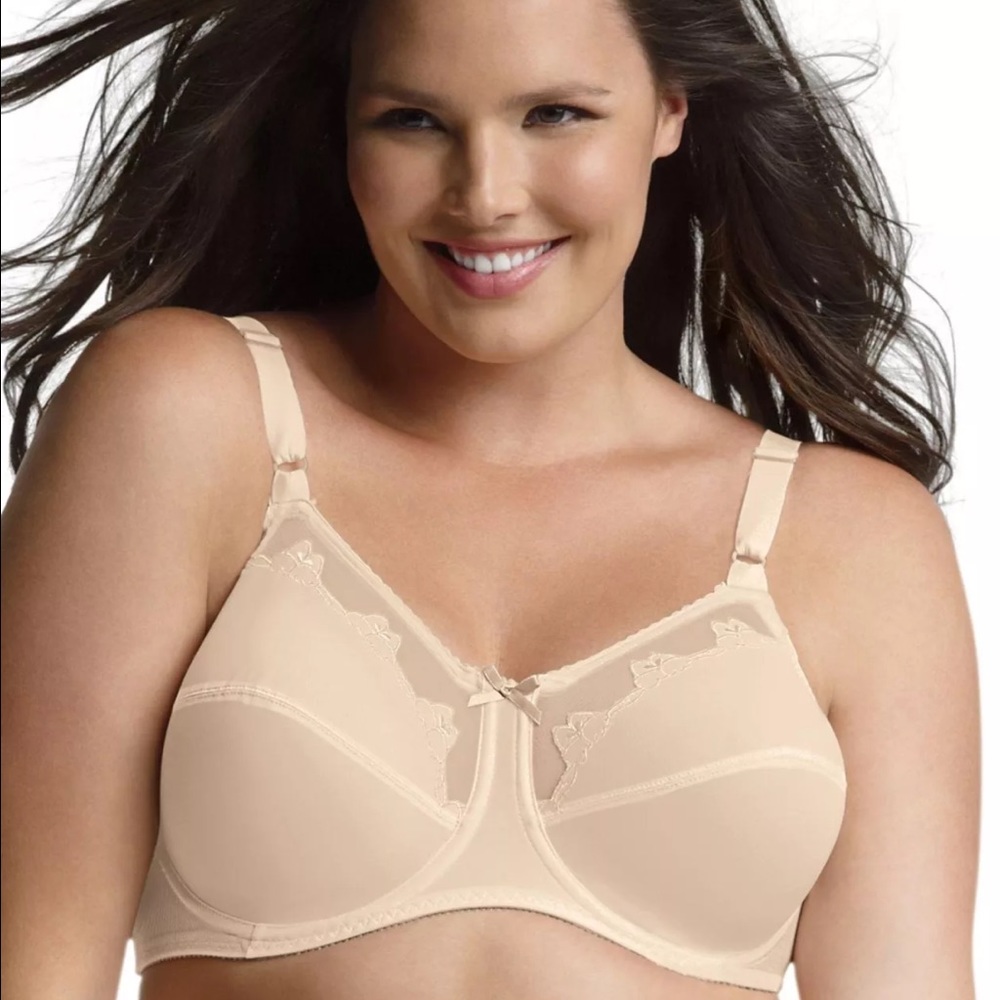 New Bali flower underwire bra style 180 beige 42C