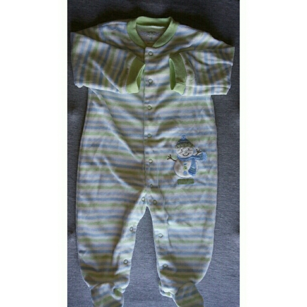 9mos let it snow sleeper
