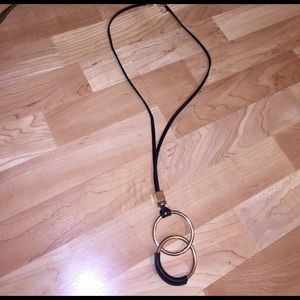 Beautiful black and gold necklace