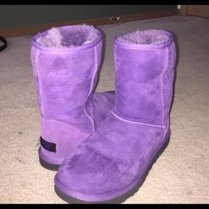 Purple UGG Australia Boots