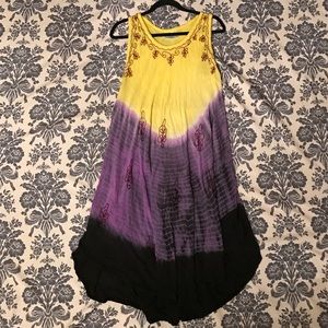 ☮️Embroidered Festival Hippie Dress☮️