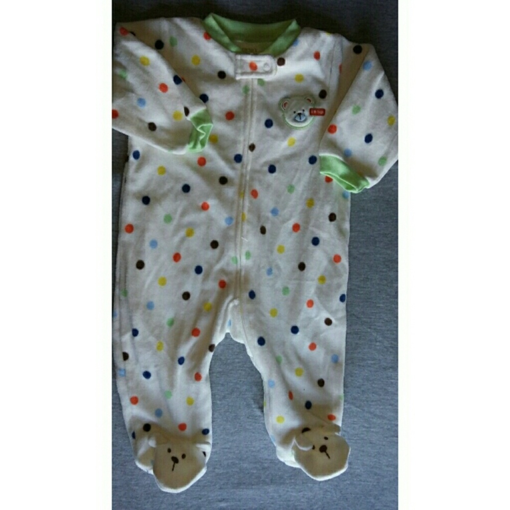 9mos polka dot sleeper