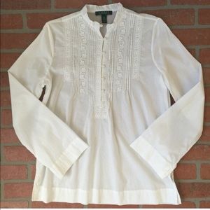 Lauren popover blouse