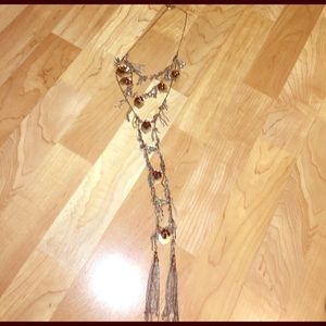 Unique gold necklace