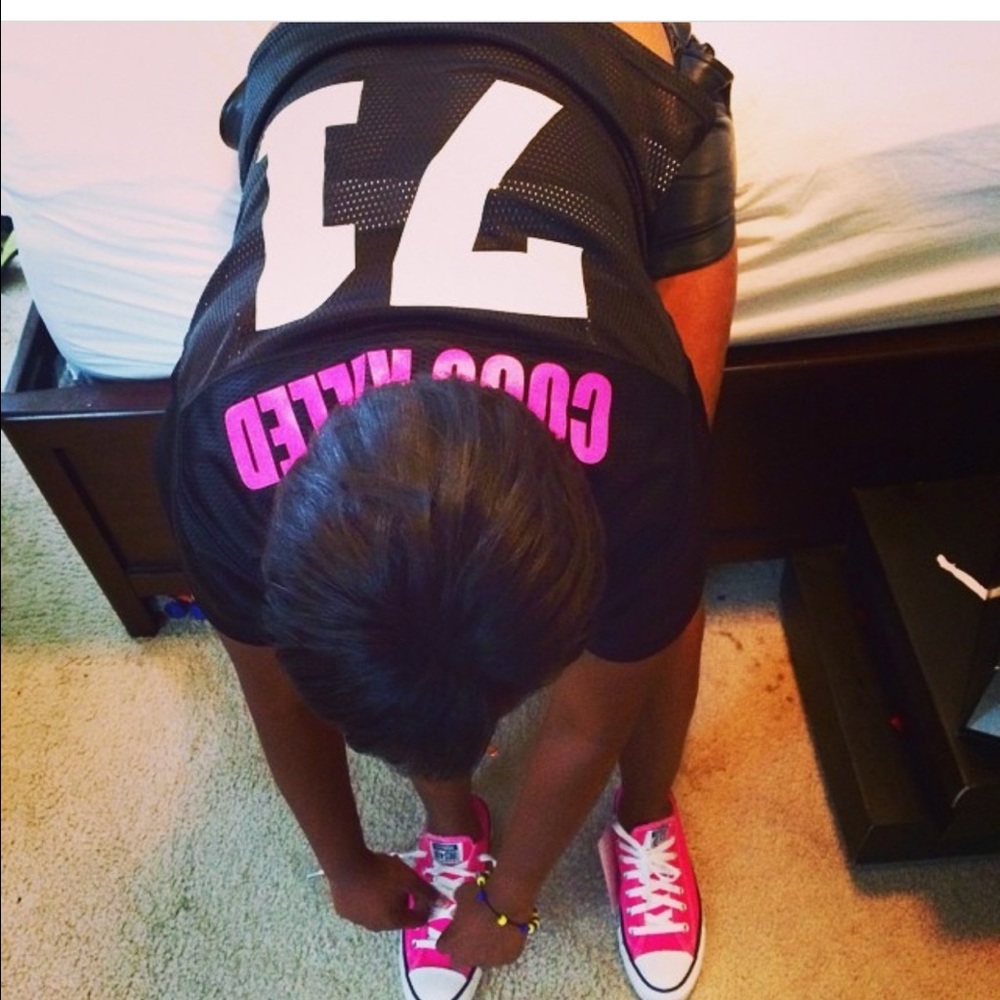 Crop mesh jersey Cupcake Mafia shirt