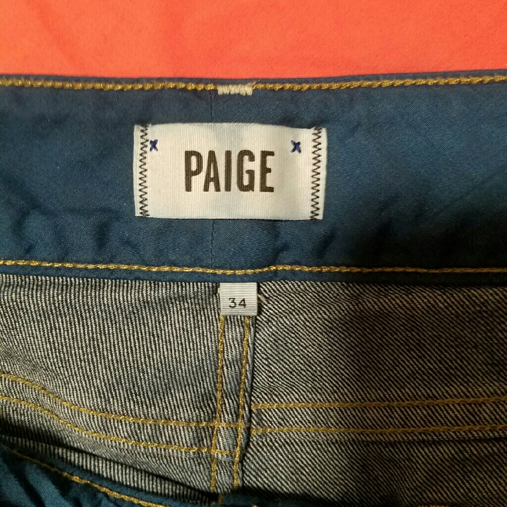 Womens size 34 Paige Jean's