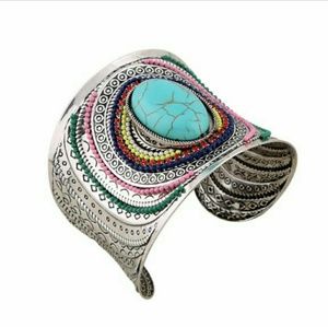 Fantastic turquoise bangle
