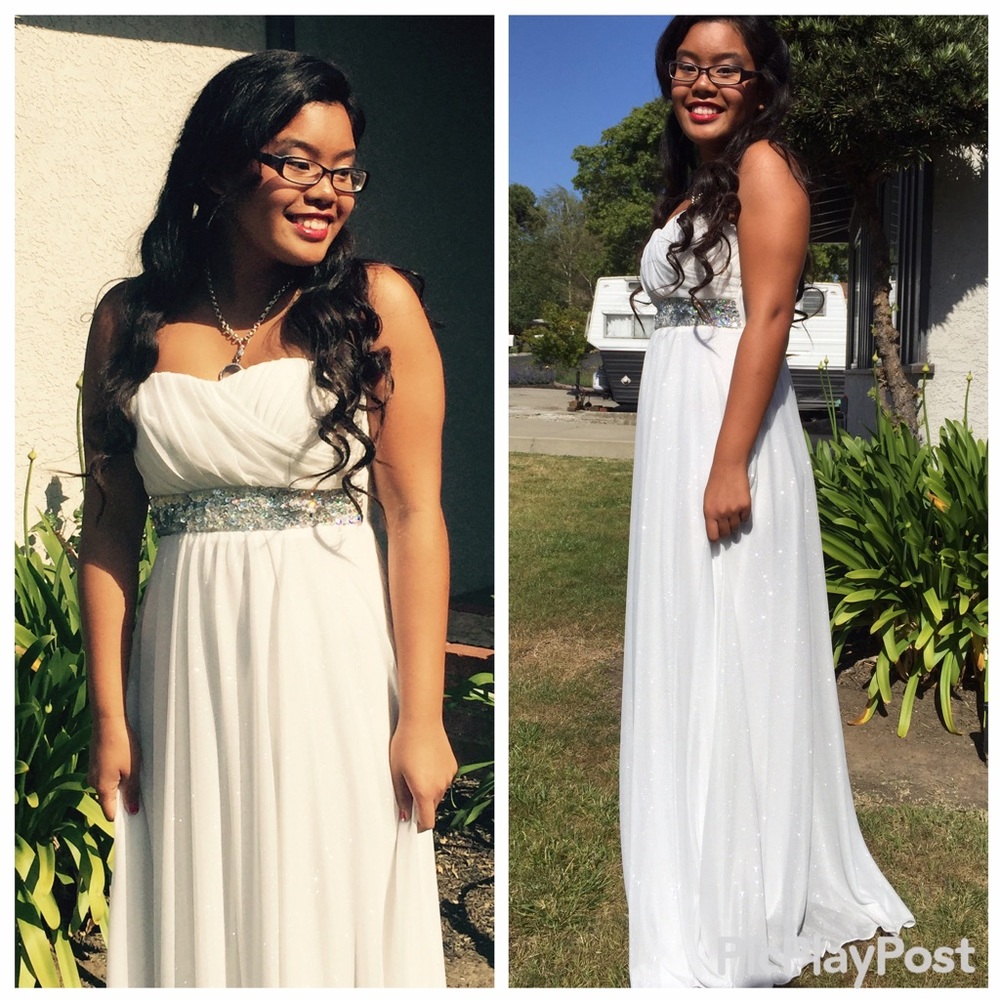 White Prom Dress