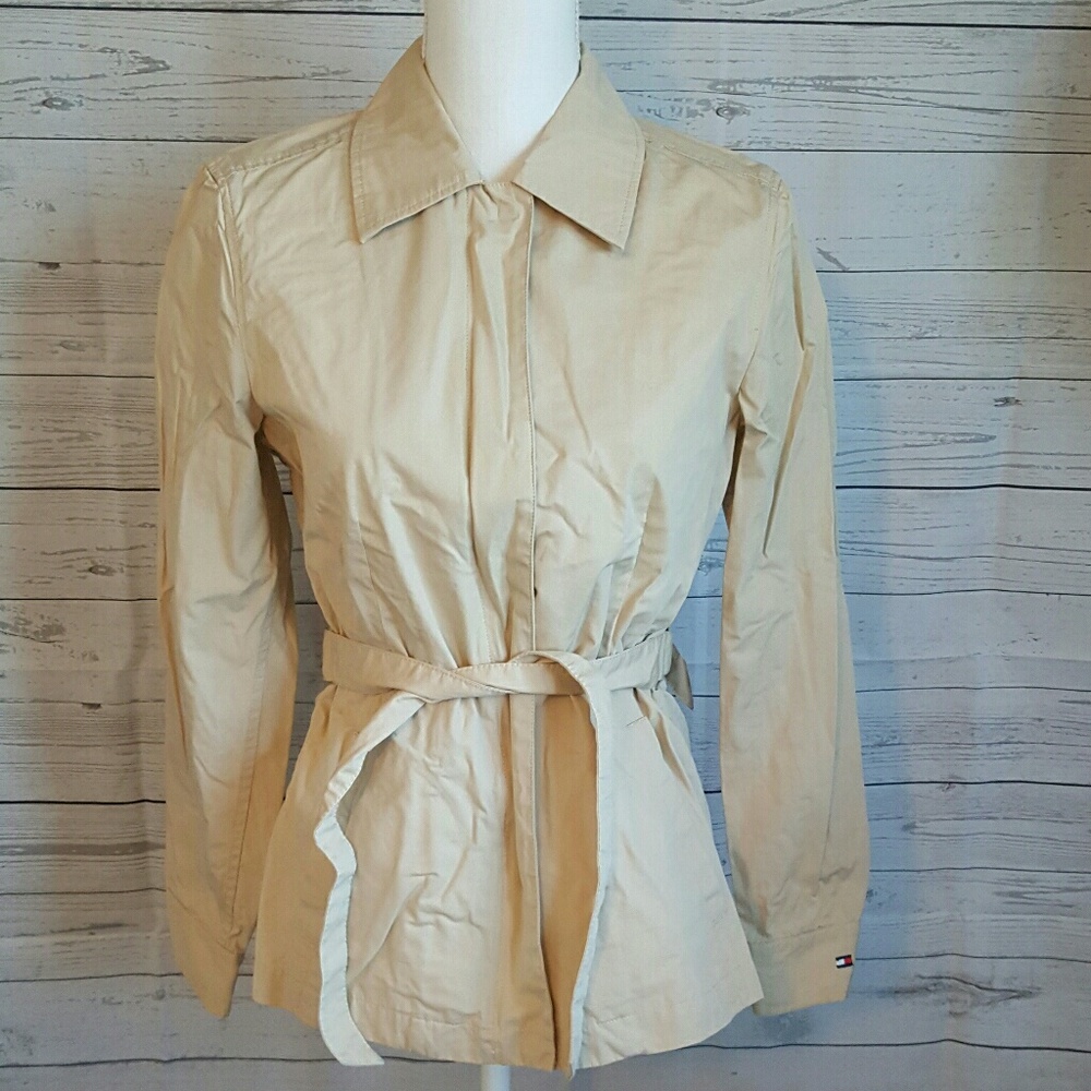 Tommy Hilfiger Women's Trench Jacket 
Size S P/CH
