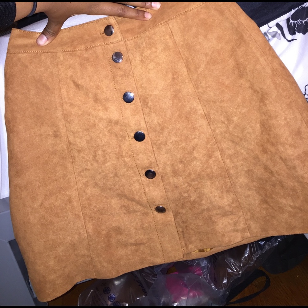 Tan skirt