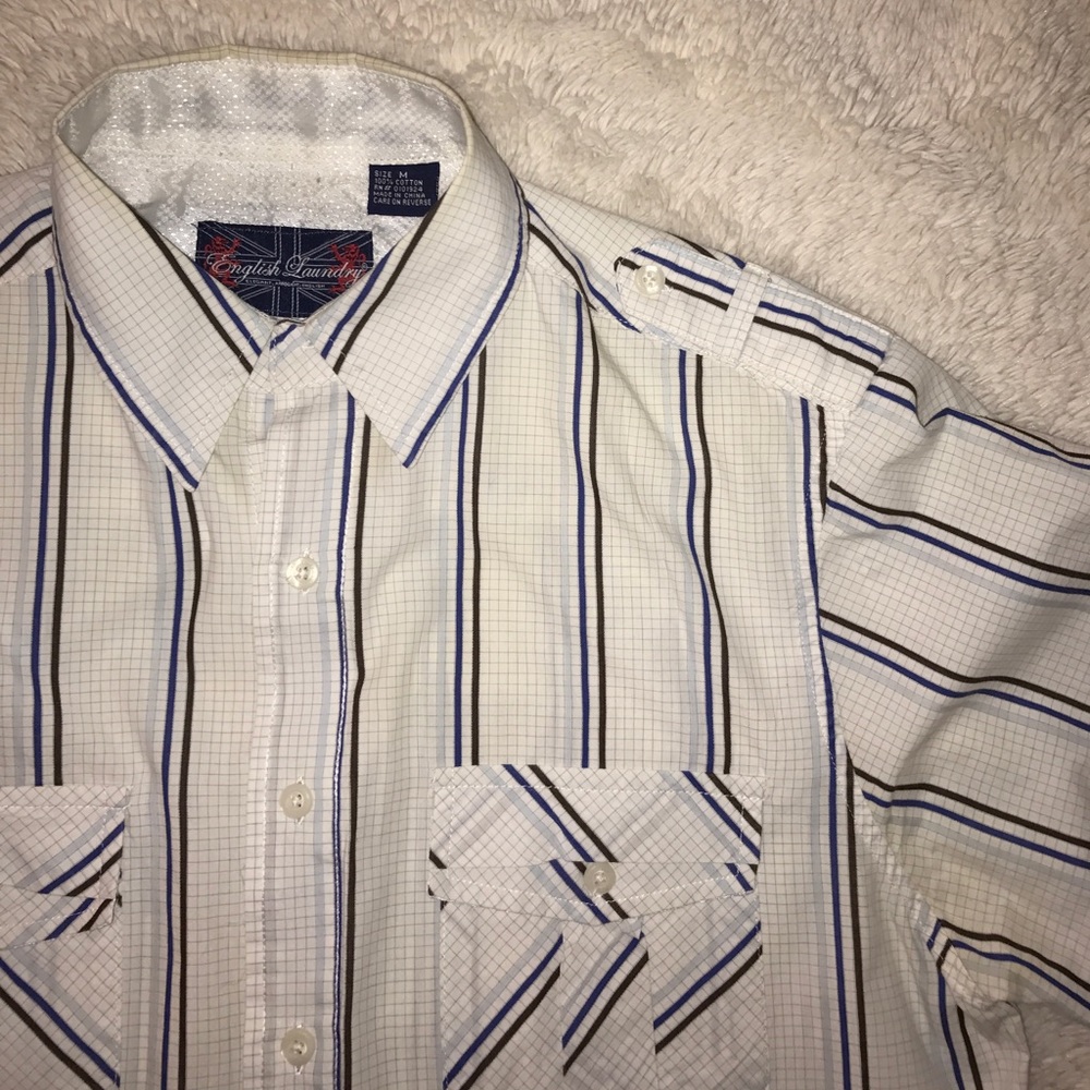 Men's medium dress shirt English Laundry