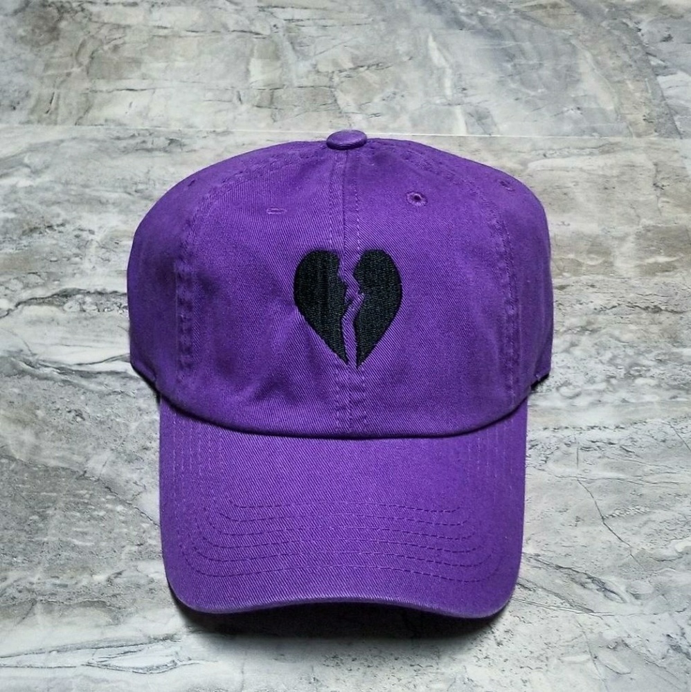 Broken heart dad hats strapbacks caps