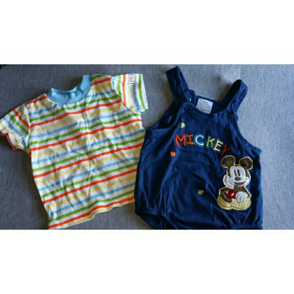 6-9mos Disney Mickey mouse outfit