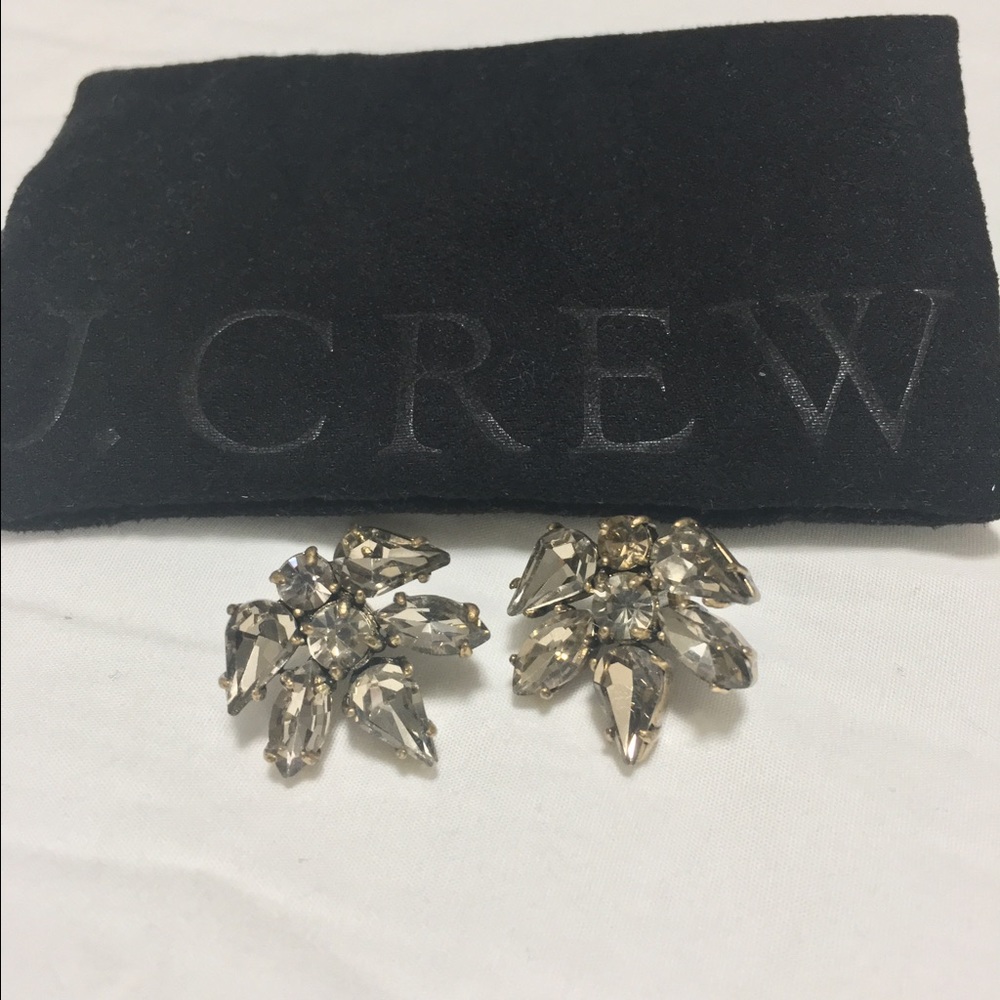 J. Crew Crystal Stud Earrings