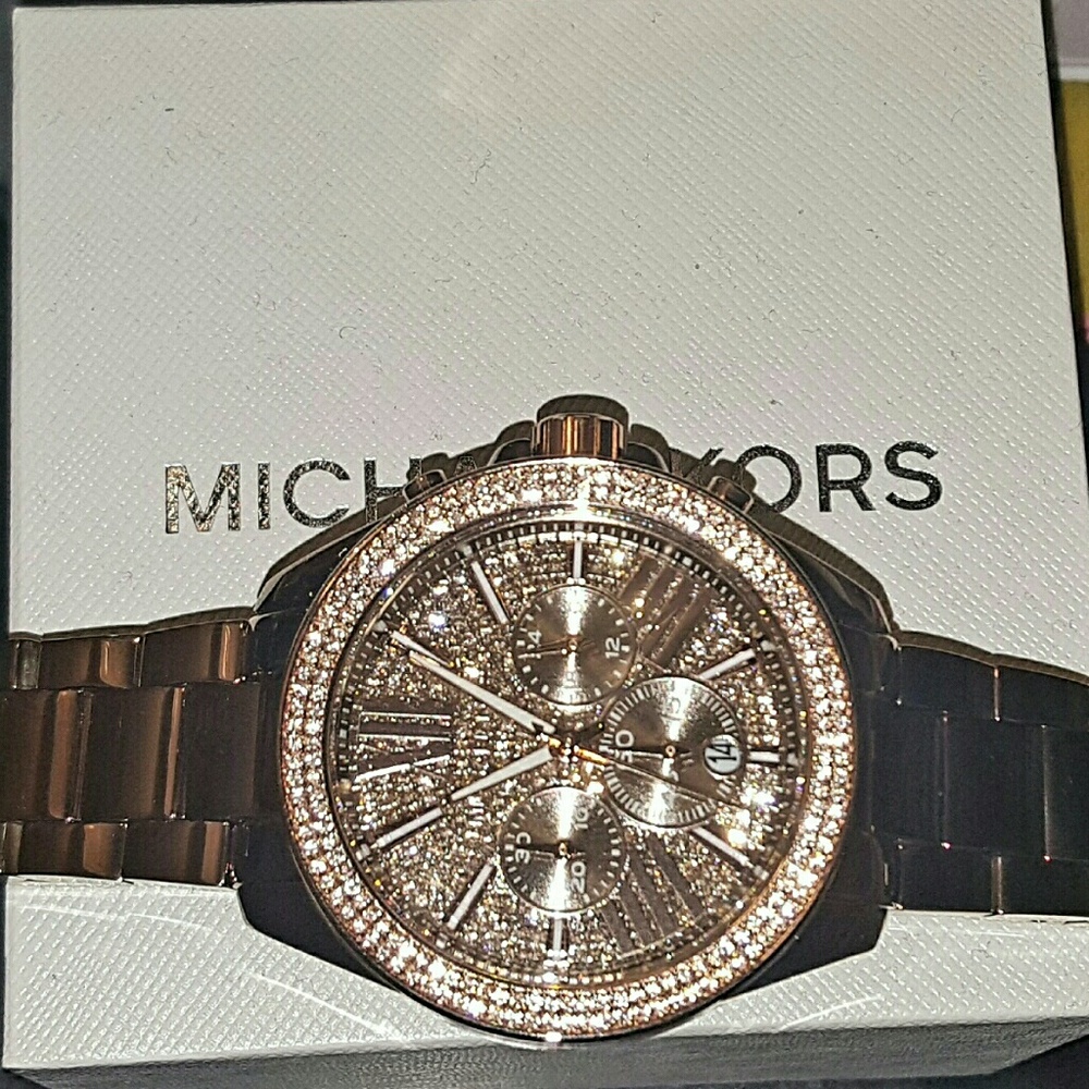 MK Wren Ladies Chronograph Watch MK6411!!
