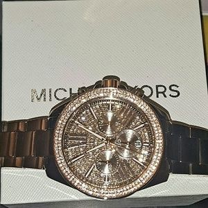 MK Wren Ladies Chronograph Watch MK6411!!