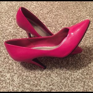 Pink heels
