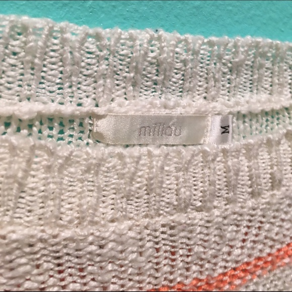 Orange Striped LF Sweater! - Picture 4 of 6