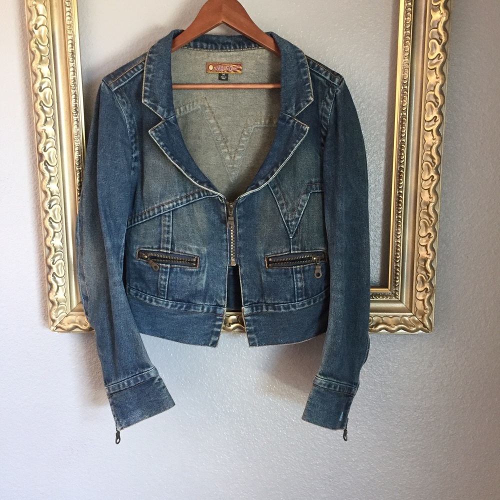 Volcom jean jacket