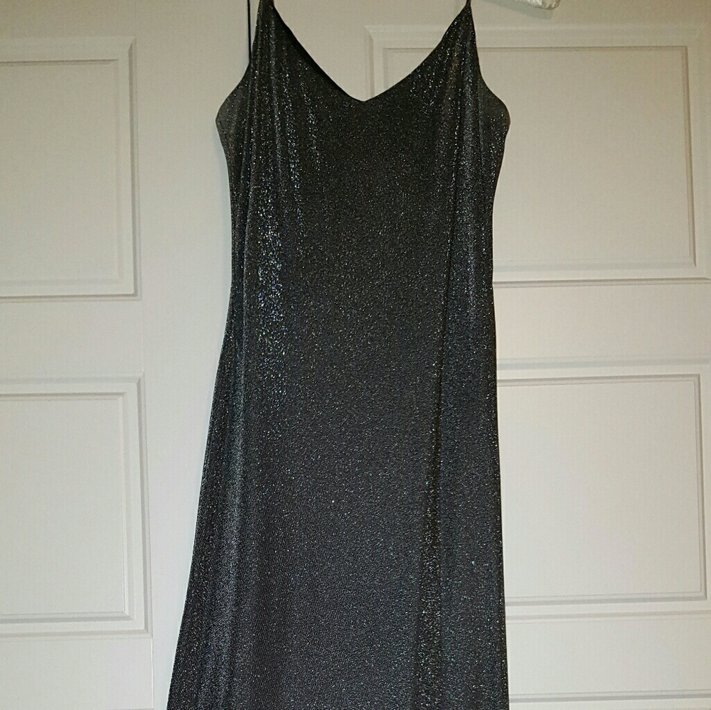 Shimmering Silver Dress