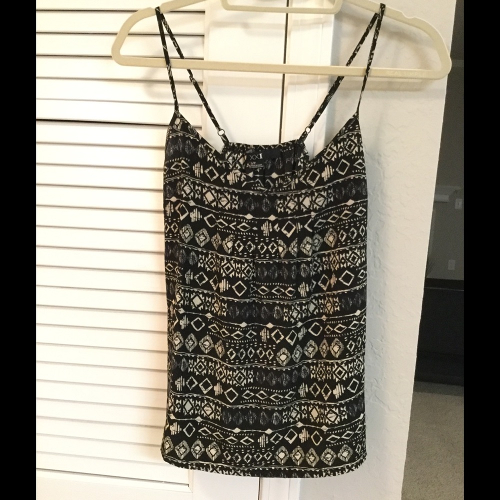 Patterned Tank Top