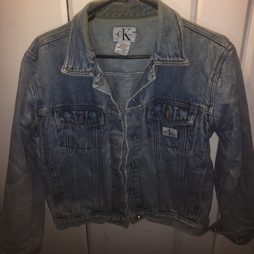 Calvin Klein vintage denim jacket