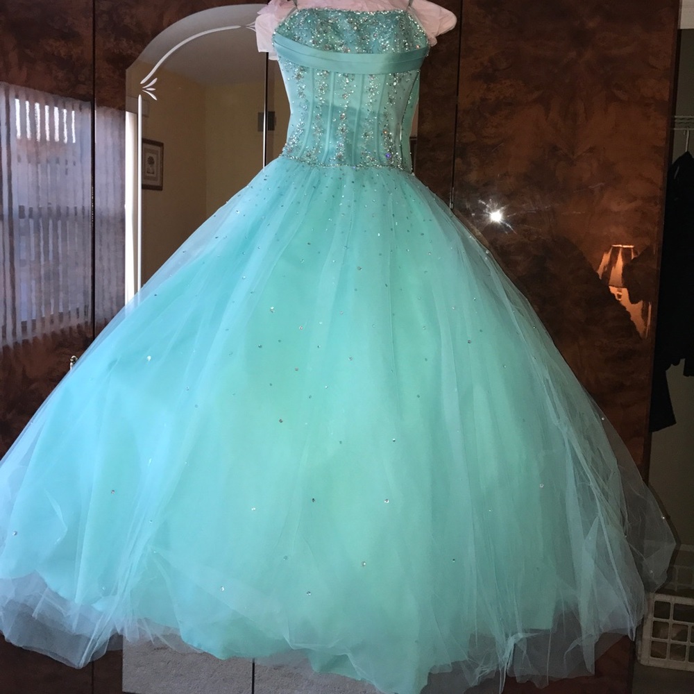 Mori Lee sweet 16 ball gown