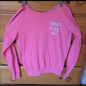 Victoria's Secret PINK Off The Shoulder Sweater
