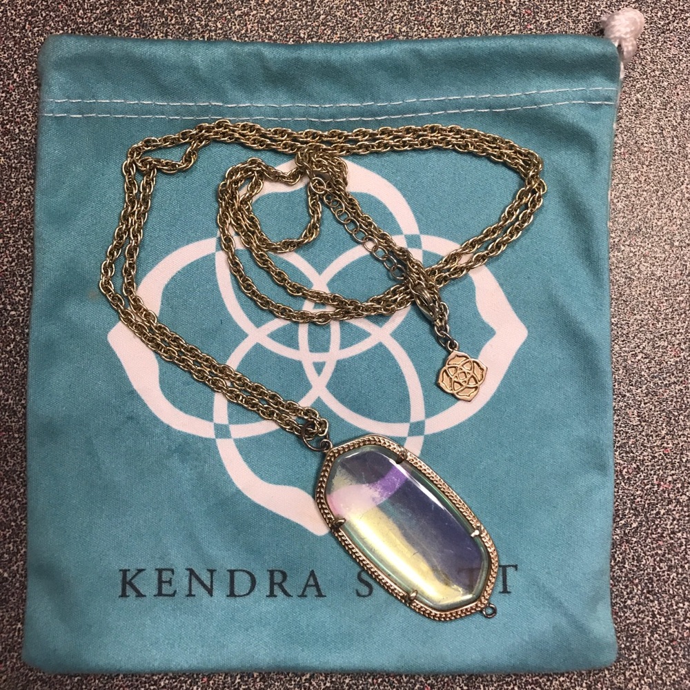Kendra Scott Iridescent Rayne Necklace