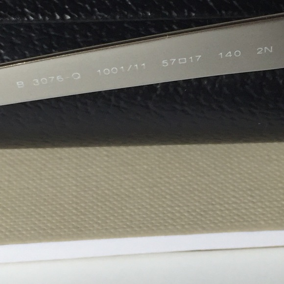 BURBERRY CAT EYE 3076Q BLACK SILVER METAL FRAME - Picture 4 of 4