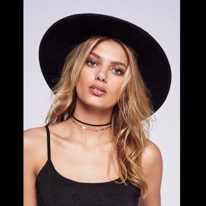 Free people wide rim hat