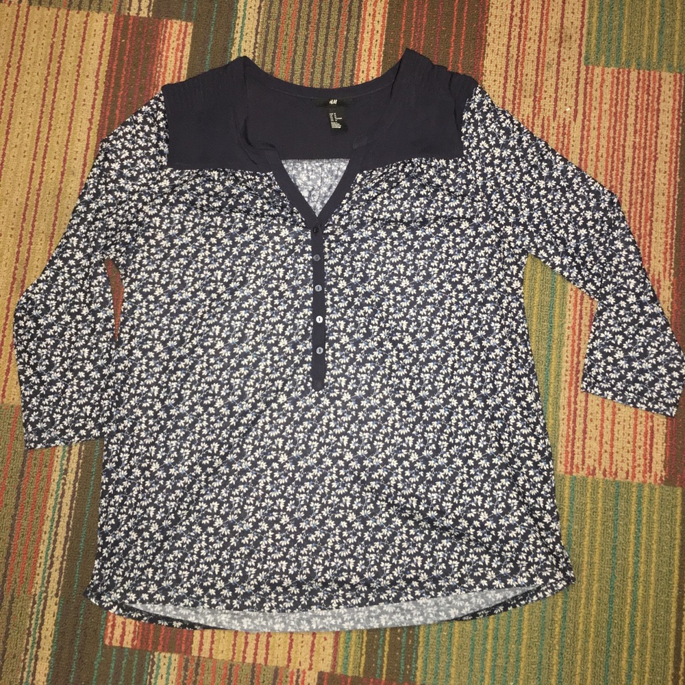 H&M floral long sleeve
