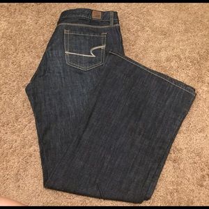 American eagle real flare jeans